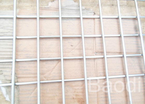 Heavy Duty Welded Wire Mesh Panels Smooth Flat Surface For Food Procuring Sectors