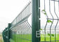 W Shaped Welded Wire Fencing Panels , City Transit Metal Wire Fencing 