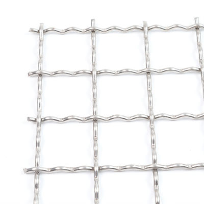Taille faite sur commande sertie par replis par replis de grillage de l'acier inoxydable 304 anticorrosion pour le filtre tamisant le BBQ