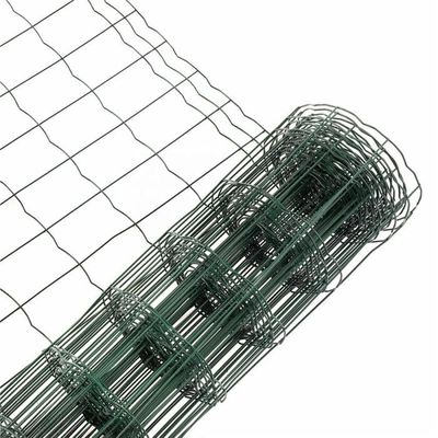 Réseau de fil de fer soudé Euro Fence pour le stockage de maïs Hollande Réseau de fil de fer avec fil ondulé pour l'élevage en captivité de petits animaux
