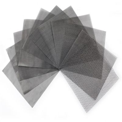 2 3 4 5 6 8 10 Maillage en acier inoxydable Maillage de fil d'acier 316 304 Filtre en acier inoxydable Maillage sur mesure