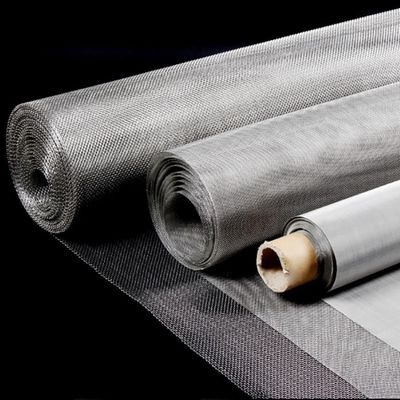 316 316l Écran de treillis métallique tissé en acier inoxydable 0,154 mm