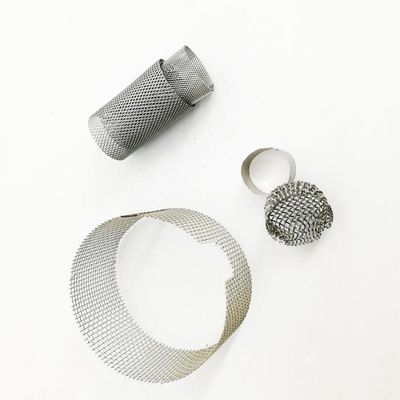 Épaisseur 0,35-0,5 mm Tube de filtre en acier inoxydable anti-corrosion