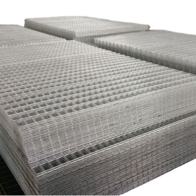 Panneaux de treillis métalliques soudés galvanisés à ouverture de 50x50 mm pour la construction