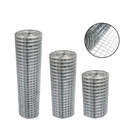 1 pouce X 1/2 pouce de treillis métallique soudé Pamel Chine usine de fil galvanisé de treillis métalliques soudés 2m utilisé pour la clôture de treillis