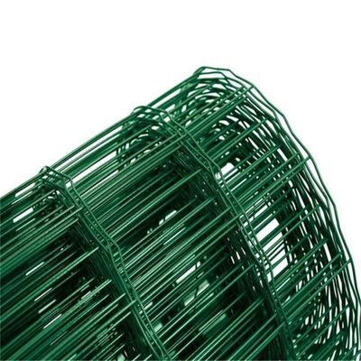 1.83m X 25m Vert néerlandais Euro Wire Mesh Clôture PVC revêtement Résistance à la corrosion