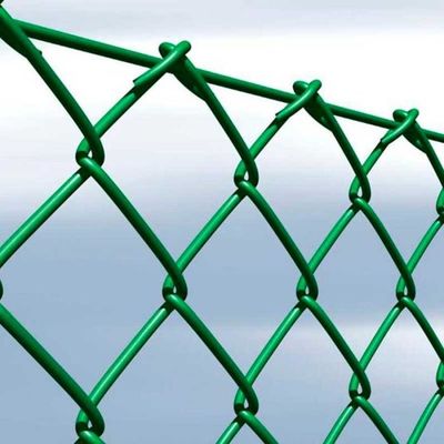 Environnemental écologique Verte clôture en PVC en chaîne Esthétique 1-2,4m Hauteur
