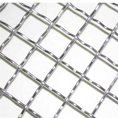 Fabrique en gros 100 200 microns 304 316 en acier inoxydable galvanisé tissé filet de fil encrémé
