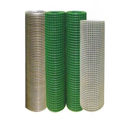 Ruloirs de treillis métalliques soudés en PVC résistant aux chocs, résistant aux UV, résistant à la corrosion, pour génie civil et clôtures