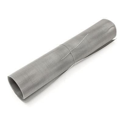 1 pouce d'acier inoxydable 304 Plain Weave Filter Disque de filet de fil couvert de bord de métal Flat Mesh Écran avec cadre