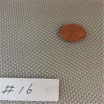 5 à 300 microns ultrafin 304 316 316L en acier inoxydable Tissu en treillis métallique tissé avec tissage néerlandais