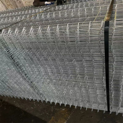 Fermeture en acier galvanisé en métal en PVC revêtue de clôtures courbes 3D