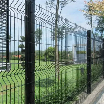 Clôture galvanisée courbée 3D /cerca De Malla De Alambre 3d