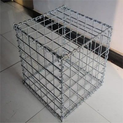 Galfan soudés Gabion murs de soutènement 200x100x50 soudé Gabion Box Gardening
