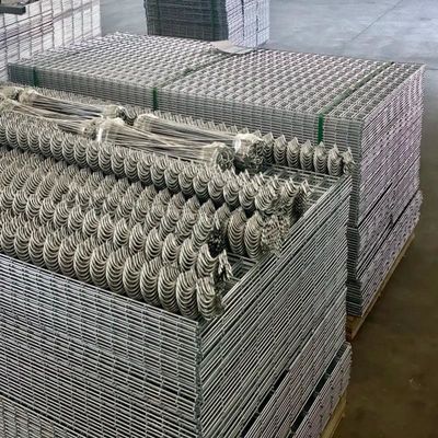La coupe faite sur commande a plié la place perforée 4mm a galvanisé des cages de boîte de fil de Gabion de maillage soudé