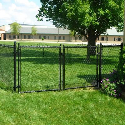 Vente à chaud d'acier galvanisé 8ft Chain Link Clôture de jardin Cyclone fil de fer