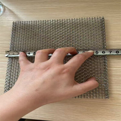 En gros de haute qualité en acier serti treillis métallique écran sable gravier Mine tamis concasseur crochet tamis vibrant maille