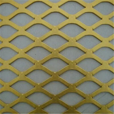 Panneaux de mailles métalliques à expansion avancée en acier inoxydable perforé feuilles d'aluminium pour clôture et construction