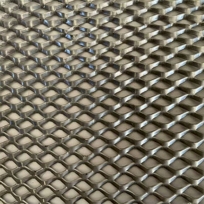 Feuilles de maille métallique déployées aplaties en acier inoxydable, Micro aluminium personnalisé, produit personnalisé de haute qualité
