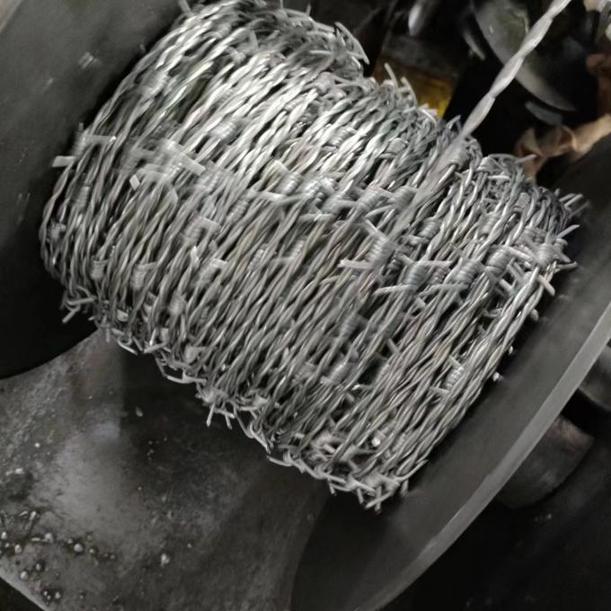 10 kg en acier inoxydable Concertina filet de fil de s&eacute;curit&eacute; filet de fil barbel&eacute; cl&ocirc;ture 6