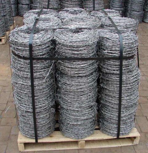 10 kg en acier inoxydable Concertina filet de fil de s&eacute;curit&eacute; filet de fil barbel&eacute; cl&ocirc;ture 11