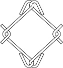 50x50mm chaud plong&eacute; galvanis&eacute; cha&icirc;ne de liaison de cl&ocirc;ture de tissu Cyclone fil de filet 1