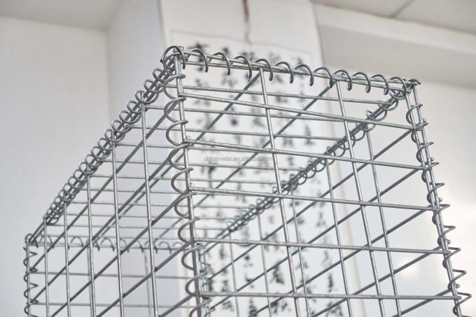 Anti-rouille galvanis&eacute;e &agrave; chaud galvanis&eacute;e en gabion 3x1x1m r&eacute;sistance &agrave; l'usure 3