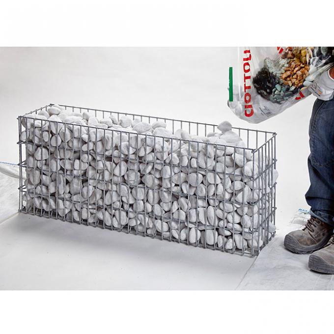 Hot Dipped Galvanized 4mm Welded Wire Mesh Gabion Box for Retaining Wall 1