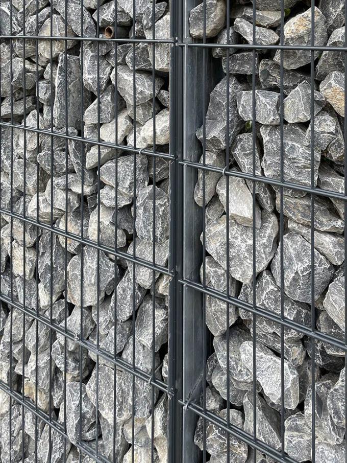 Anti-rouille galvanis&eacute;e &agrave; chaud galvanis&eacute;e en gabion 3x1x1m r&eacute;sistance &agrave; l'usure 11