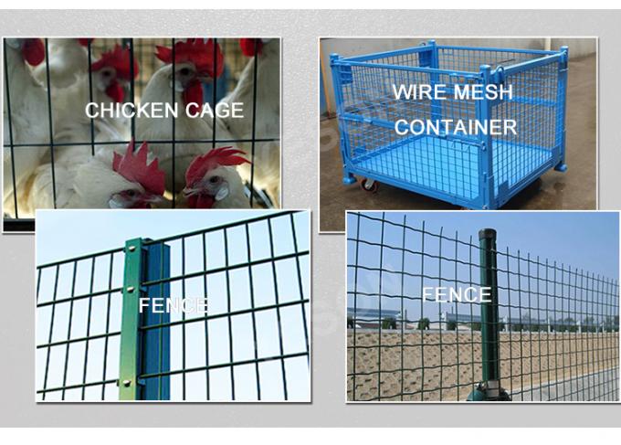 0.5mm-14mm en plastique PVC filet de fil soudé rouleaux durable Pet cage filet de fil 4