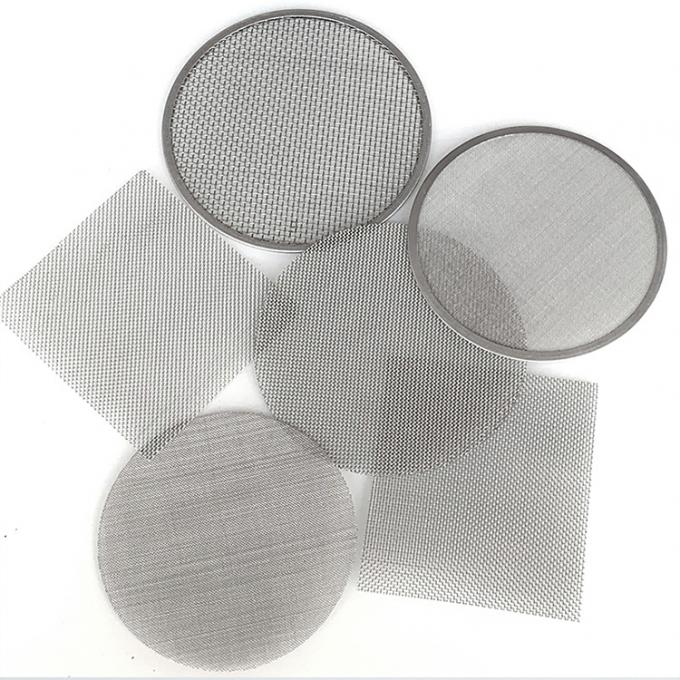 304 en acier inoxydable filet de fil tiss&eacute; en rouleau 1,2 m 1,5 m largeur r&eacute;sistance aux acides 5