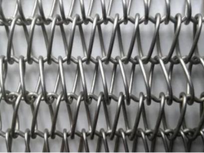 Grade alimentaire 314 316 Ss Ceinture de convoyeur &agrave; cha&icirc;ne anti-corrosion 0