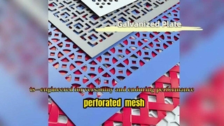 Maille perforée